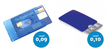 Een houder voor je pasjes of andere passen. Goedkoop en snel geleverd. | De Reklame Shop